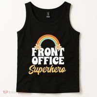 Front Office Superhero Secretary Administrative Assistant Tank Top thumb 2