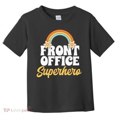 Front Office Superhero Secretary Administrative Assistant Toddler T-Shirt