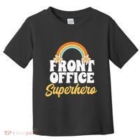 Front Office Superhero Secretary Administrative Assistant Toddler T-Shirt thumb 0