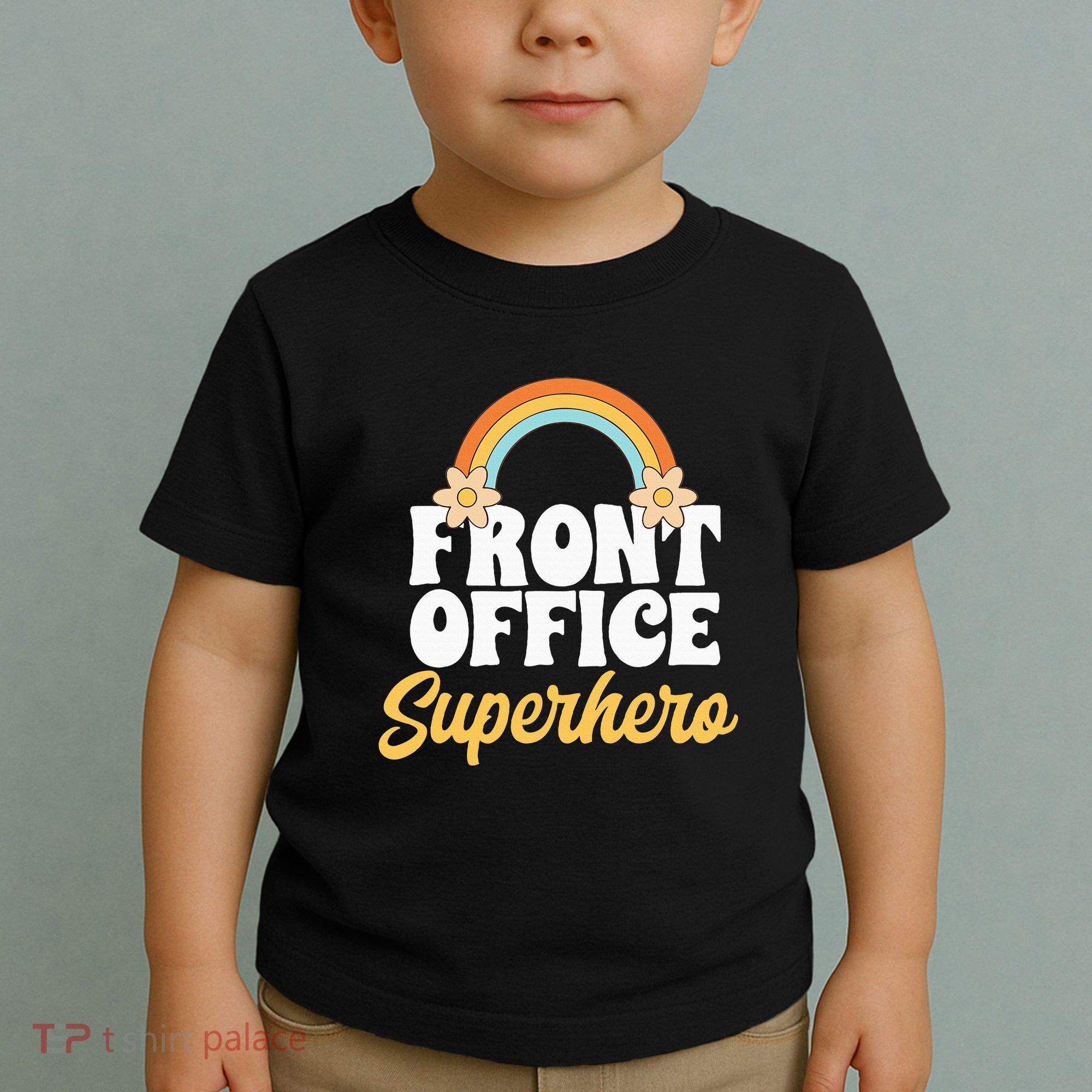 Front Office Superhero Secretary Administrative Assistant Toddler T-Shirt