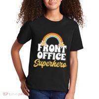 Front Office Superhero Secretary Administrative Assistant Kids T-Shirt thumb 2