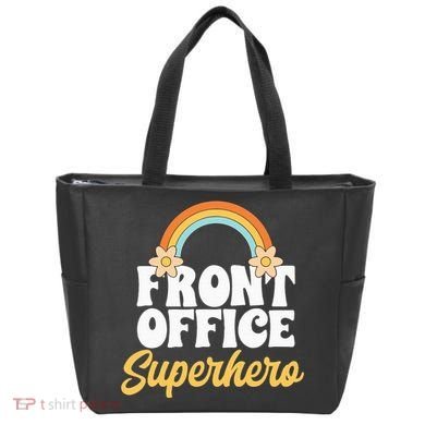 Front Office Superhero Secretary Administrative Assistant Tote Bag