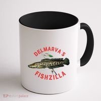 Fun Outdoors Snakehead Fishzilla Fishing Coffee Mug thumb 1