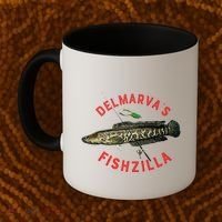 Fun Outdoors Snakehead Fishzilla Fishing Coffee Mug thumb 2