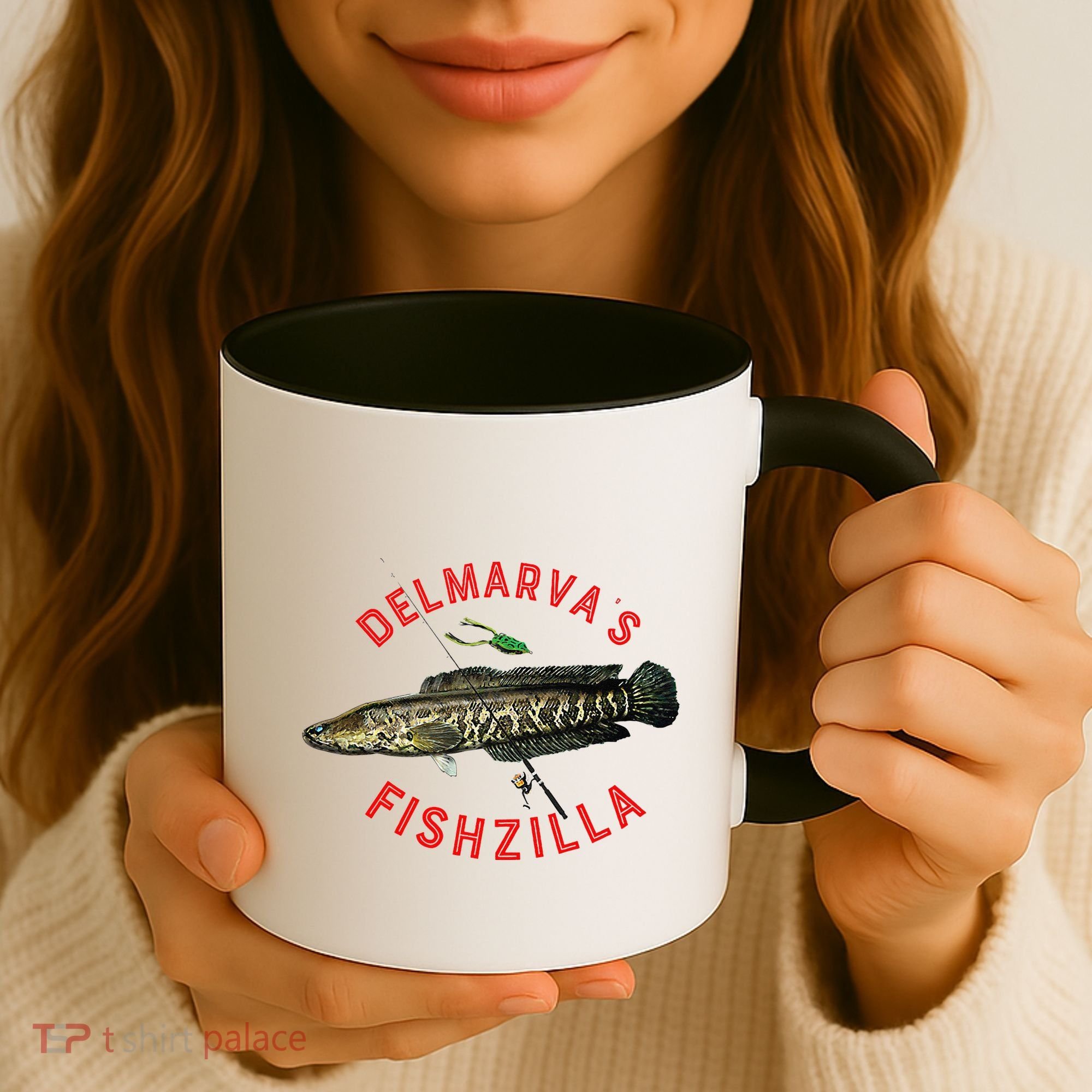 Fun Outdoors Snakehead Fishzilla Fishing Coffee Mug