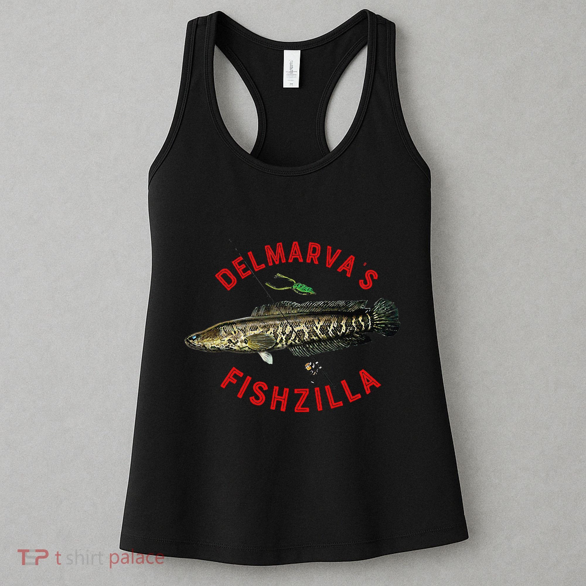 Fun Outdoors Snakehead Fishzilla Fishing Women's Tank Top
