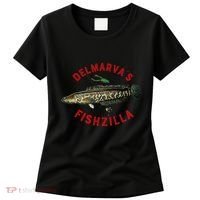 Fun Outdoors Snakehead Fishzilla Fishing Women's T-Shirt thumb 0