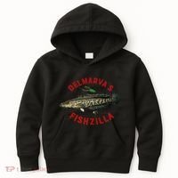 Fun Outdoors Snakehead Fishzilla Fishing Kids Hoodie thumb 0