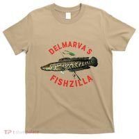 Fun Outdoors Snakehead Fishzilla Fishing T-Shirt thumb 0