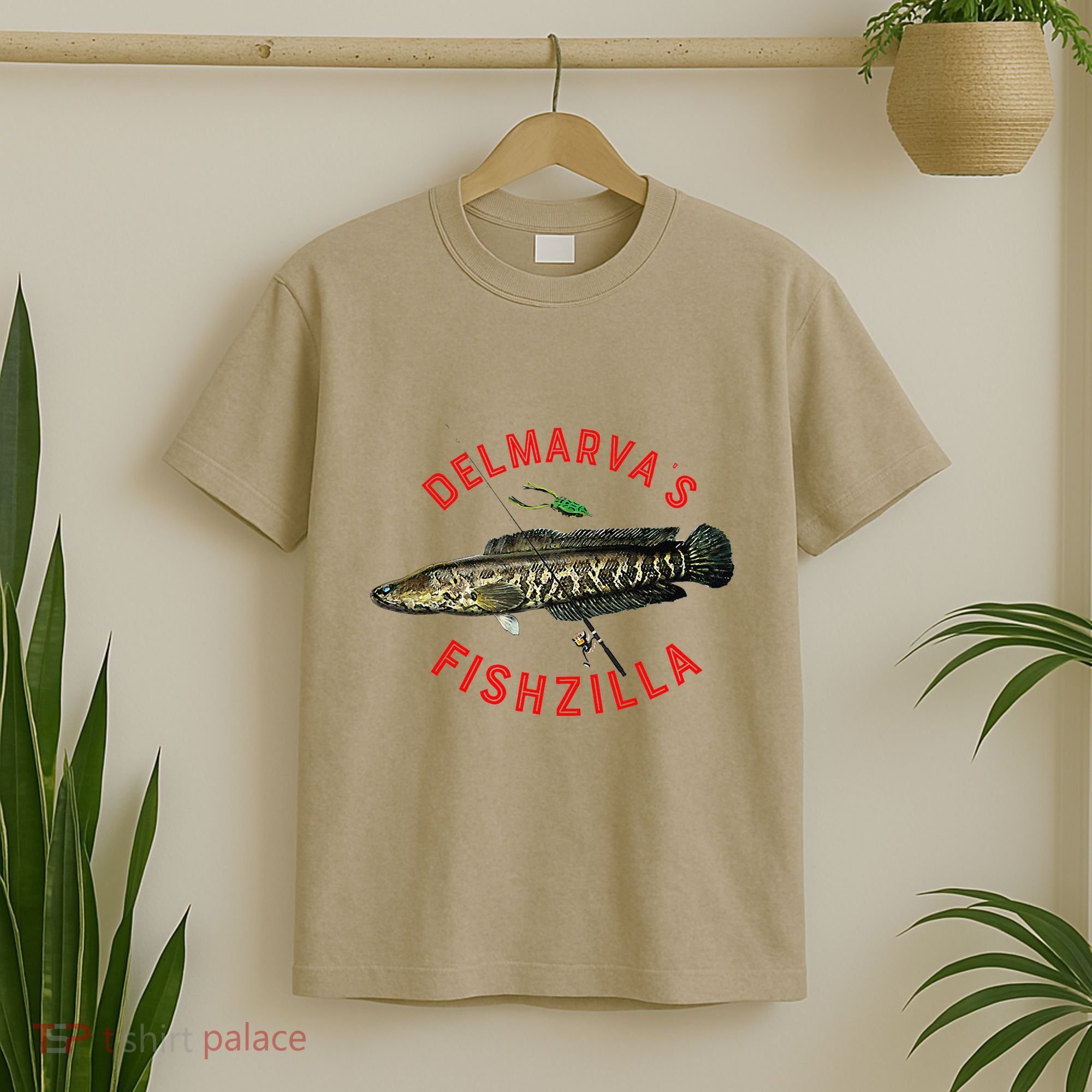 Fun Outdoors Snakehead Fishzilla Fishing T-Shirt