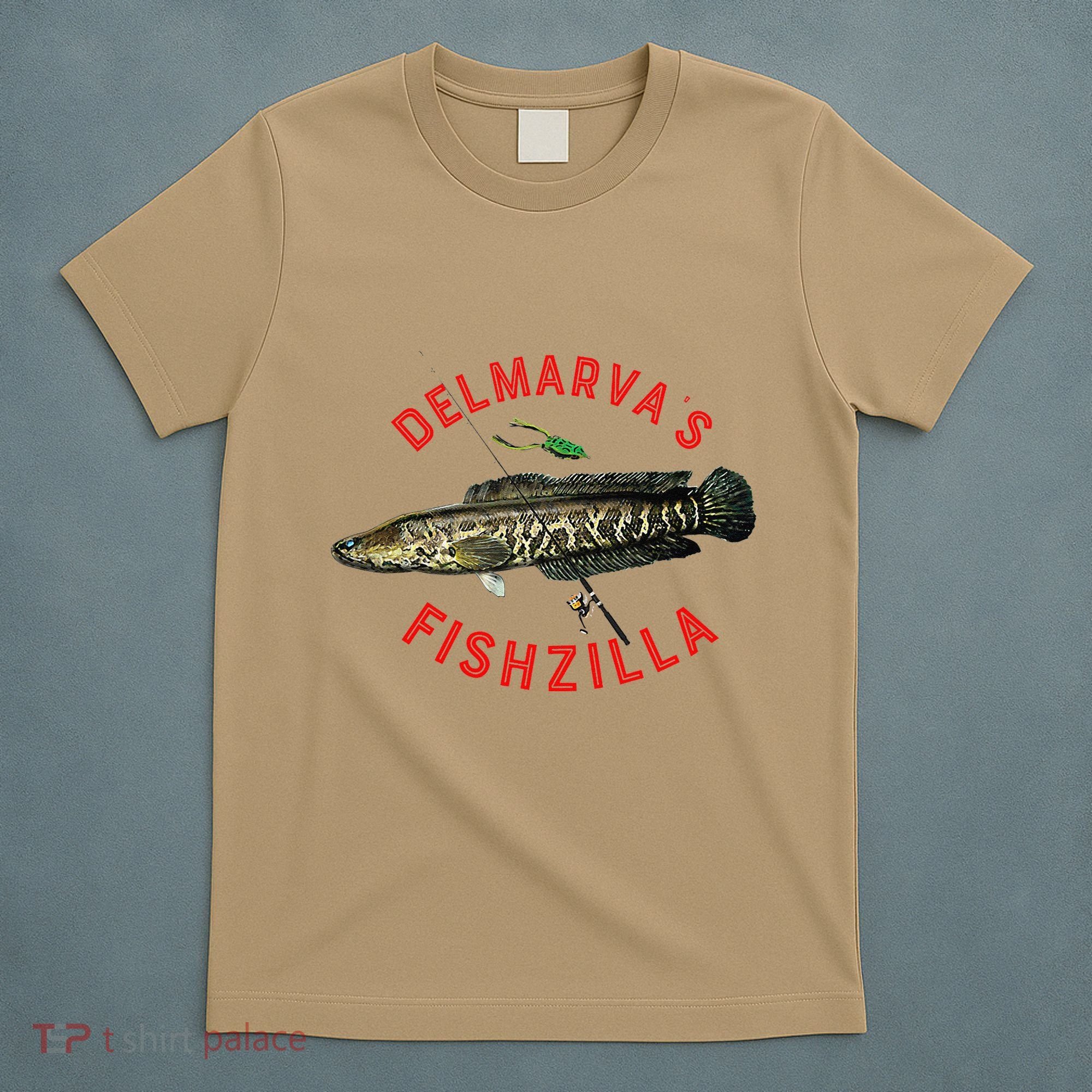 Fun Outdoors Snakehead Fishzilla Fishing T-Shirt