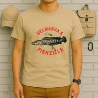 Fun Outdoors Snakehead Fishzilla Fishing T-Shirt thumb 6