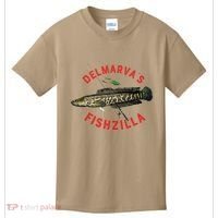Fun Outdoors Snakehead Fishzilla Fishing Kids T-Shirt thumb 0