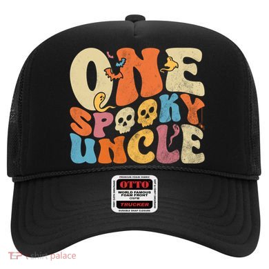 Funny One Spooky Uncle Groovy Cool Halloween Costume Hat