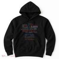 Freedom Of Speech 1st Amendment Hoodie thumb 0