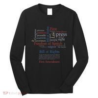 Freedom Of Speech 1st Amendment Long Sleeve Shirt thumb 0