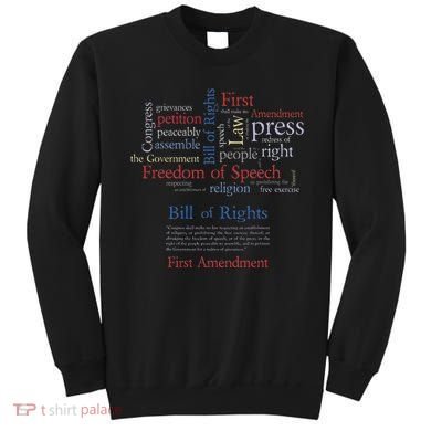 Freedom Of Speech 1st Amendment Sweatshirt