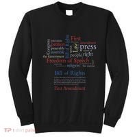 Freedom Of Speech 1st Amendment Sweatshirt thumb 0