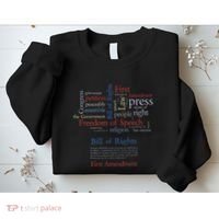 Freedom Of Speech 1st Amendment Sweatshirt thumb 2
