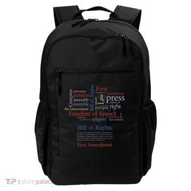 Freedom Of Speech 1st Amendment Backpack