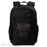 Freedom Of Speech 1st Amendment Backpack thumb 0