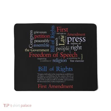 Freedom Of Speech 1st Amendment Mousepad