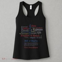 Freedom Of Speech 1st Amendment Women's Tank Top thumb 3