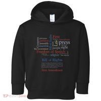 Freedom Of Speech 1st Amendment Toddler Hoodie thumb 0