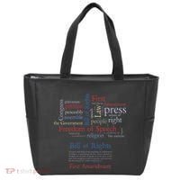 Freedom Of Speech 1st Amendment Tote Bag thumb 0