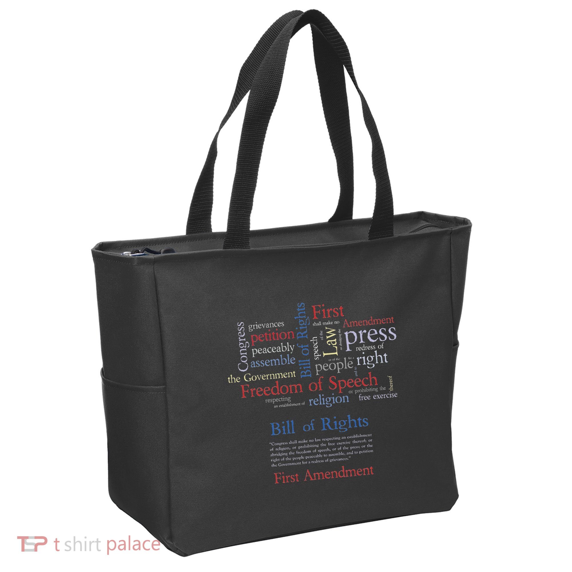 Freedom Of Speech 1st Amendment Tote Bag