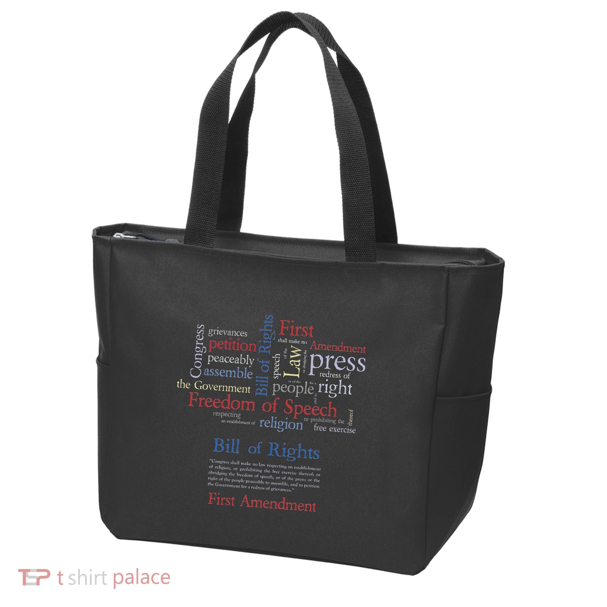 Freedom Of Speech 1st Amendment Tote Bag