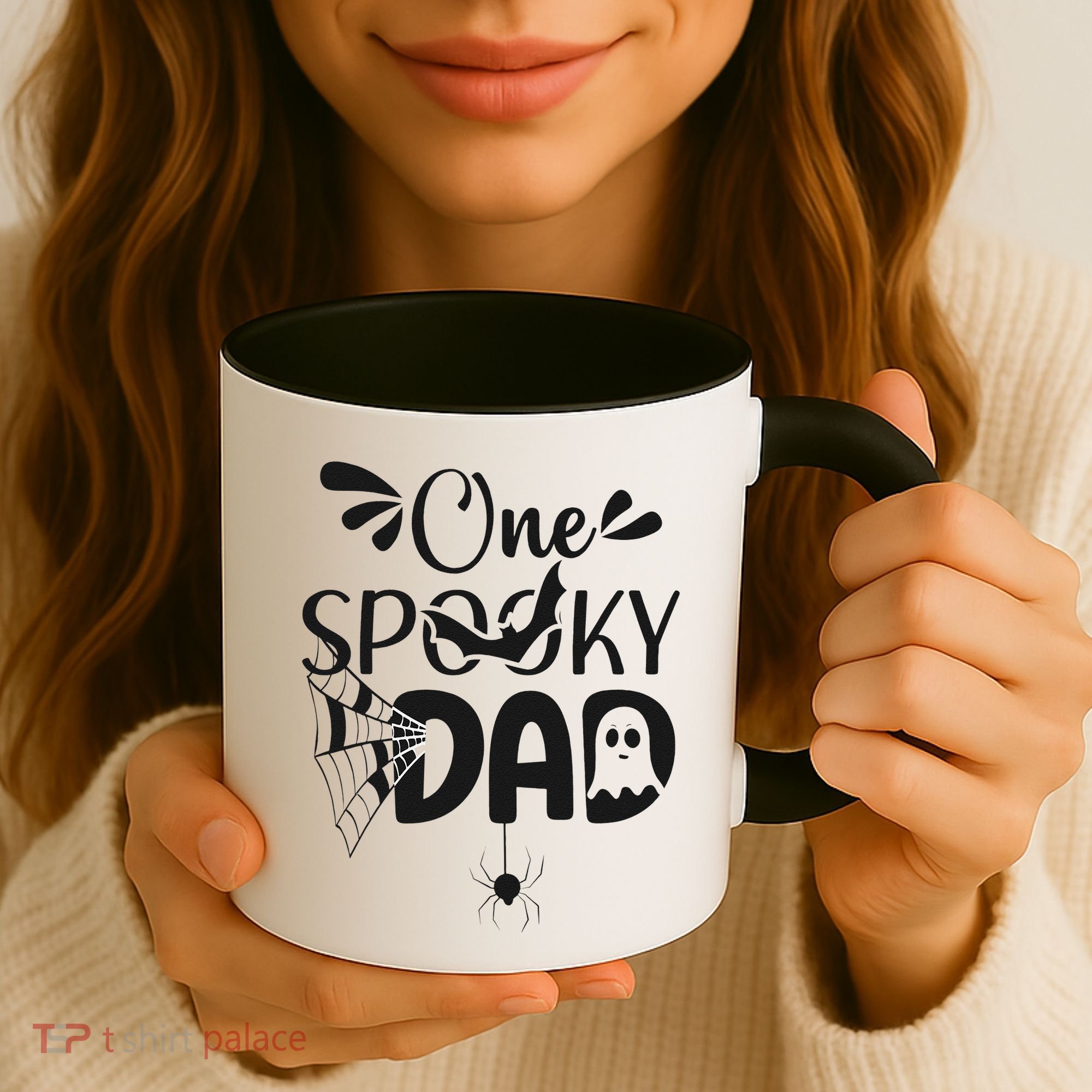 Funny One Spooky Dad Halloween Costume Family Matching Coffee Mug