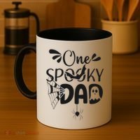 Funny One Spooky Dad Halloween Costume Family Matching Coffee Mug thumb 4