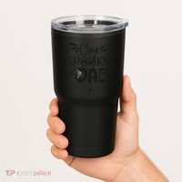 Funny One Spooky Dad Halloween Costume Family Matching Tumbler thumb 2