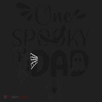 Funny One Spooky Dad Halloween Costume Family Matching Tumbler thumb 3
