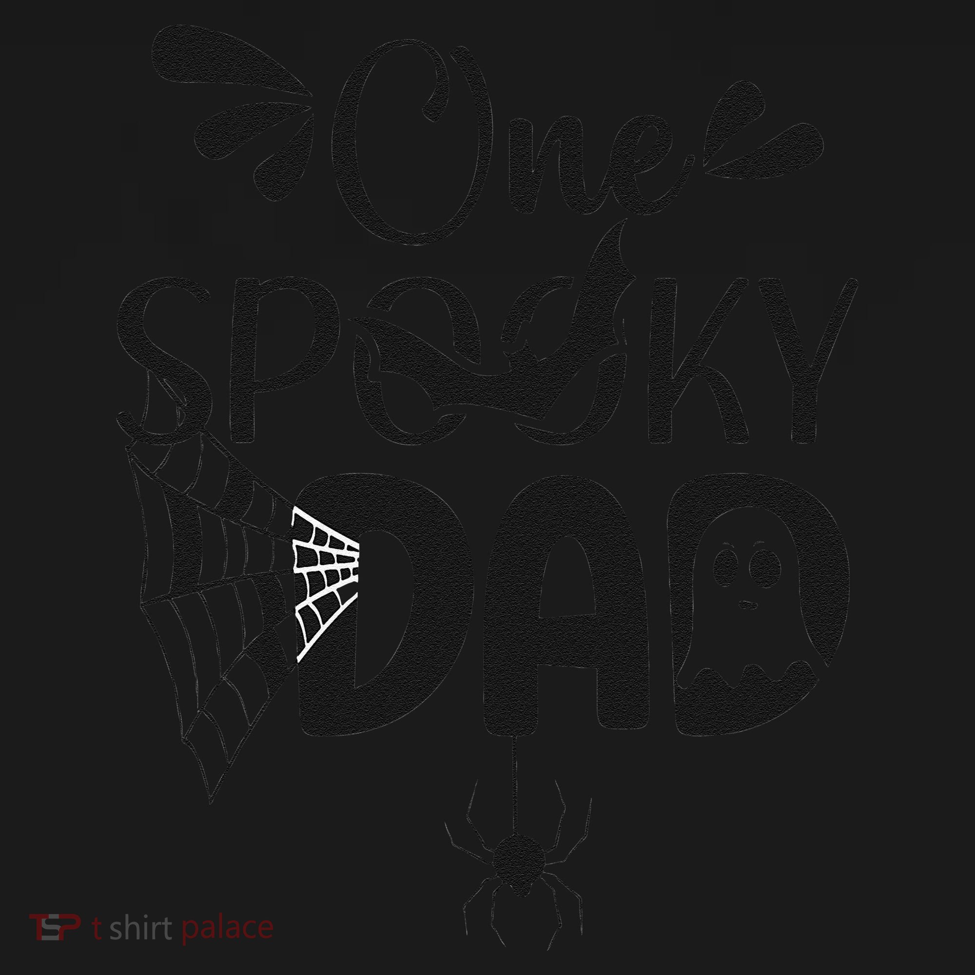 Funny One Spooky Dad Halloween Costume Family Matching Tank Top