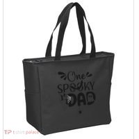 Funny One Spooky Dad Halloween Costume Family Matching Tote Bag thumb 2