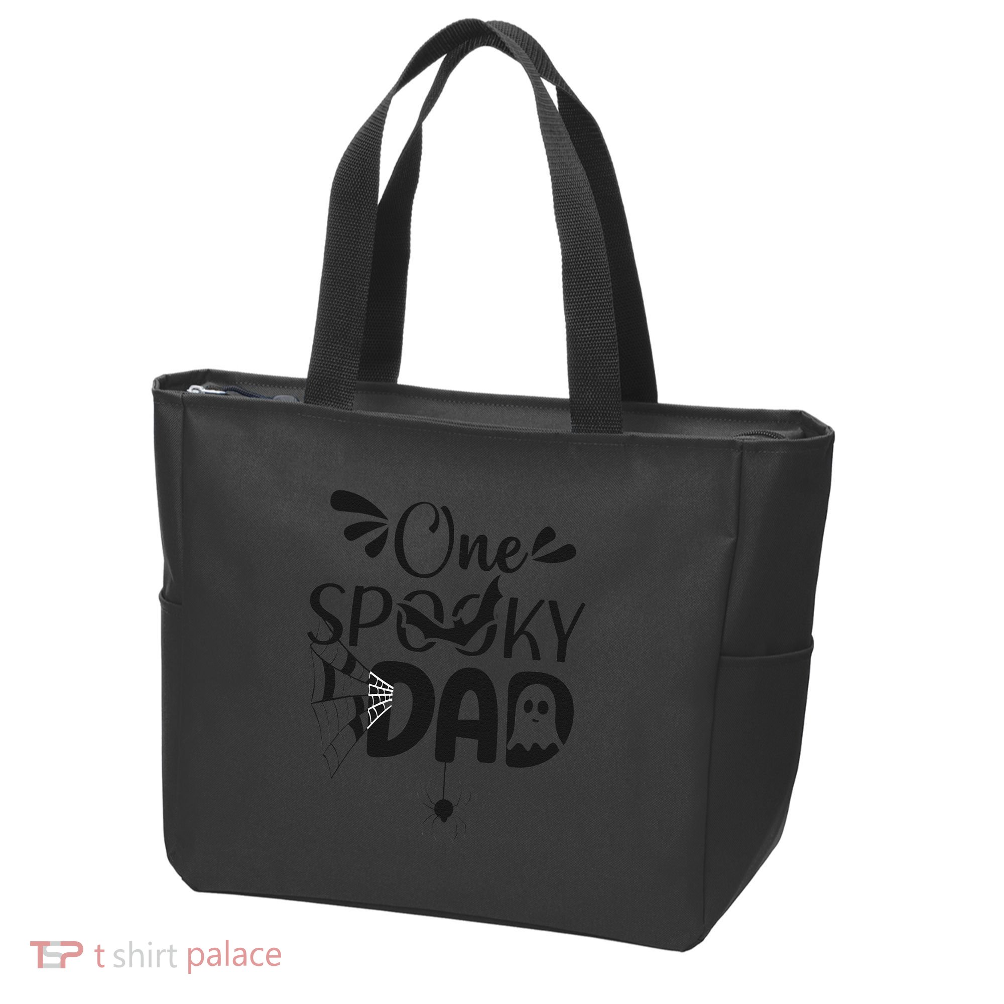 Funny One Spooky Dad Halloween Costume Family Matching Tote Bag