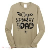 Funny One Spooky Dad Halloween Costume Family Matching Long Sleeve Shirt thumb 0