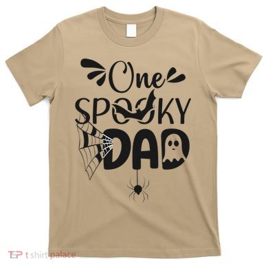 Funny One Spooky Dad Halloween Costume Family Matching T-Shirt