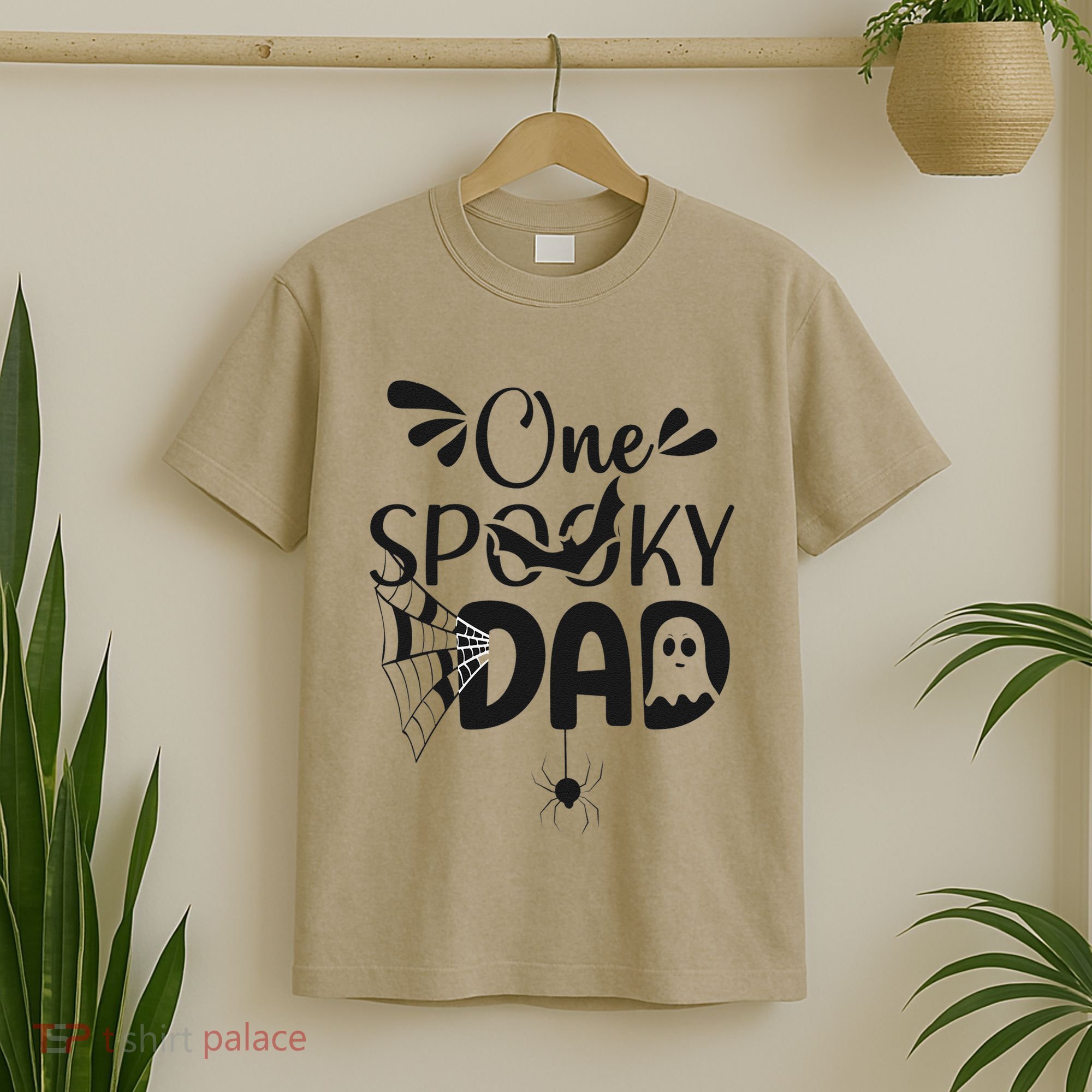 Funny One Spooky Dad Halloween Costume Family Matching T-Shirt