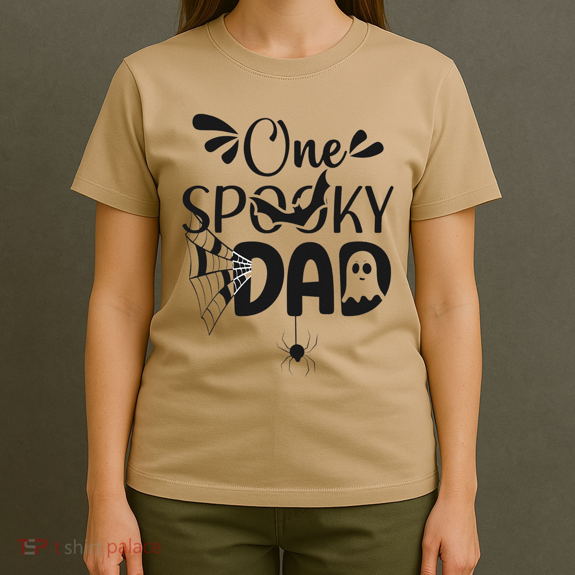Funny One Spooky Dad Halloween Costume Family Matching T-Shirt