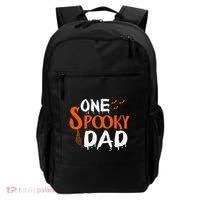 Funny One Spooky Dad Halloween Family Outfit Daddy Father Backpack thumb 0