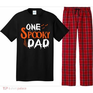 Funny One Spooky Dad Halloween Family Outfit Daddy Father Pajama Set