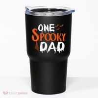 Funny One Spooky Dad Halloween Family Outfit Daddy Father Tumbler thumb 0