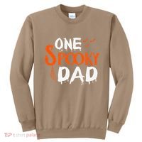 Funny One Spooky Dad Halloween Family Outfit Daddy Father Sweatshirt thumb 0