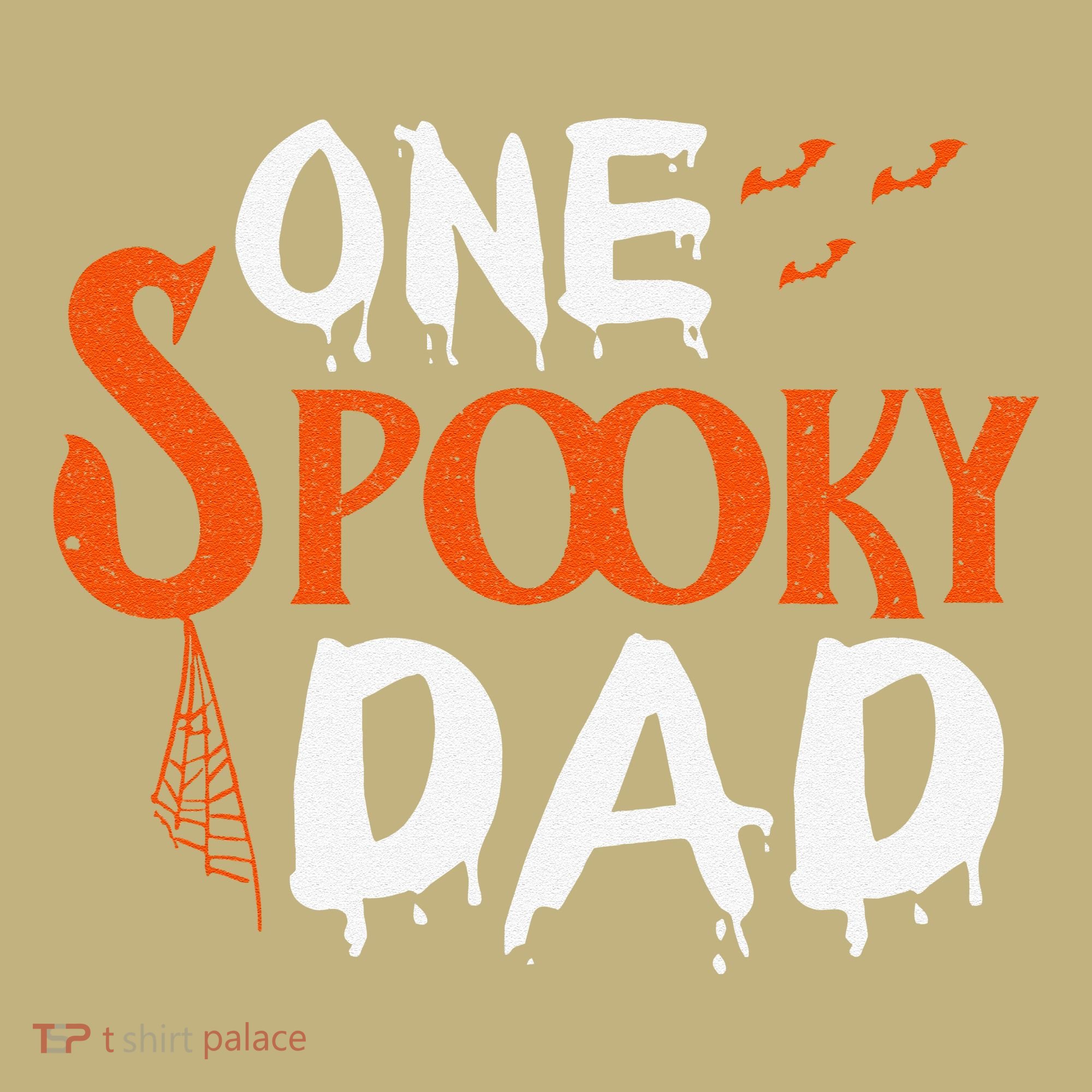 Funny One Spooky Dad Halloween Family Outfit Daddy Father Sweatshirt