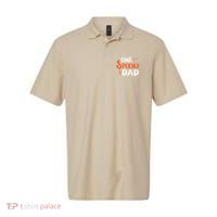 Funny One Spooky Dad Halloween Family Outfit Daddy Father Polo thumb 0