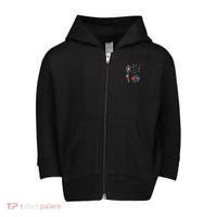Front Office Squad Dandelion Flower Toddler Zip Fleece Hoodie thumb 0