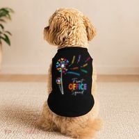 Front Office Squad Dandelion Flower Doggie Tank thumb 2